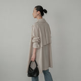 Hirakata Cream Long Outer