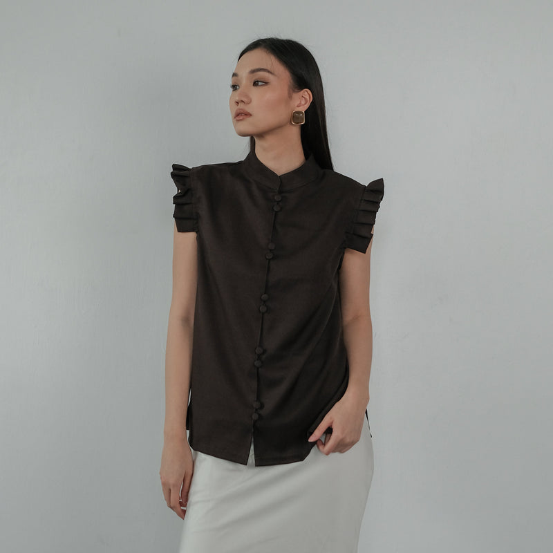 Sapporo Dark Brown Top