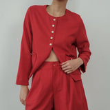 Marioka Red Blazer