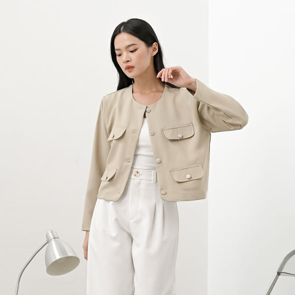 Minami Cream Blazer