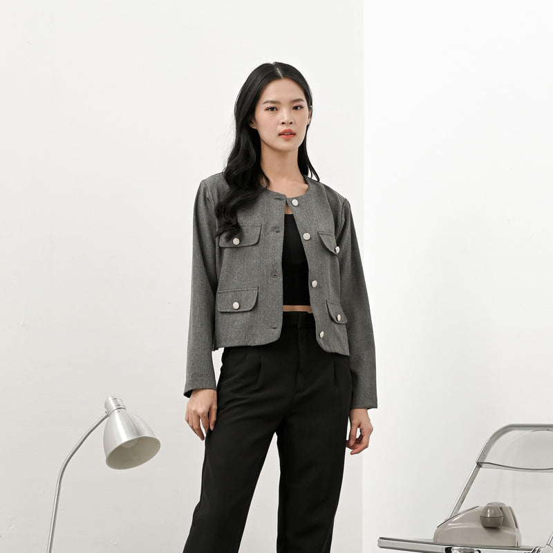 Minami Grey Blazer