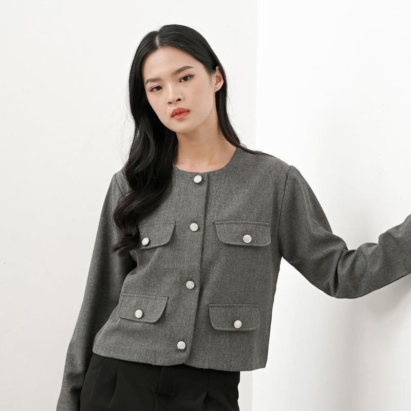 Minami Grey Blazer