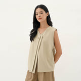 Iwaki Cream Vest