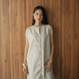 Fukui Cream Dress