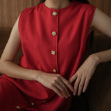 Fukui Red Dress